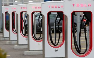 Ford to add more Tesla EV chargers to its network