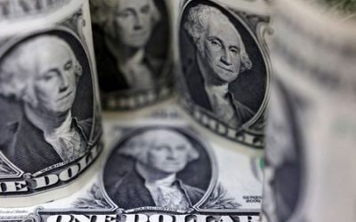 Dollar gains on retail sales data, Fed rate cut date unclear