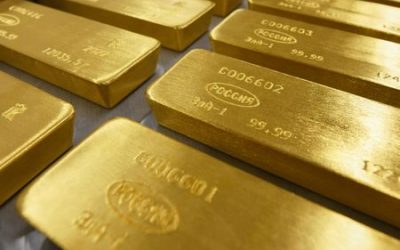 Gold set for worst week in seven on dollar, yields strength